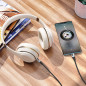 Audio Soundwire USB-C  3,5mm Borofone BL19 white 1m