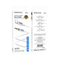 Audio Soundwire USB-C  3,5mm Borofone BL20 white 1m