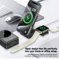 JELLICO wireless charger 3in1 FOLDABLE MagSafe-compatible 15W