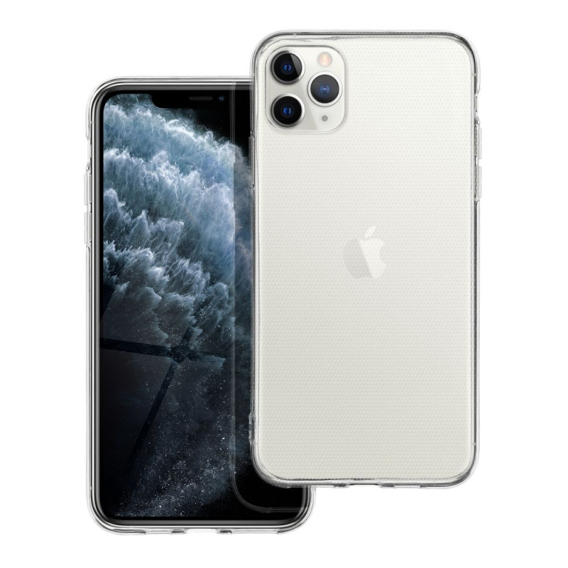 BACK-CASE 2mm transparent (mit Kameraschutz) für APPLE iPhone 11 Pro Max