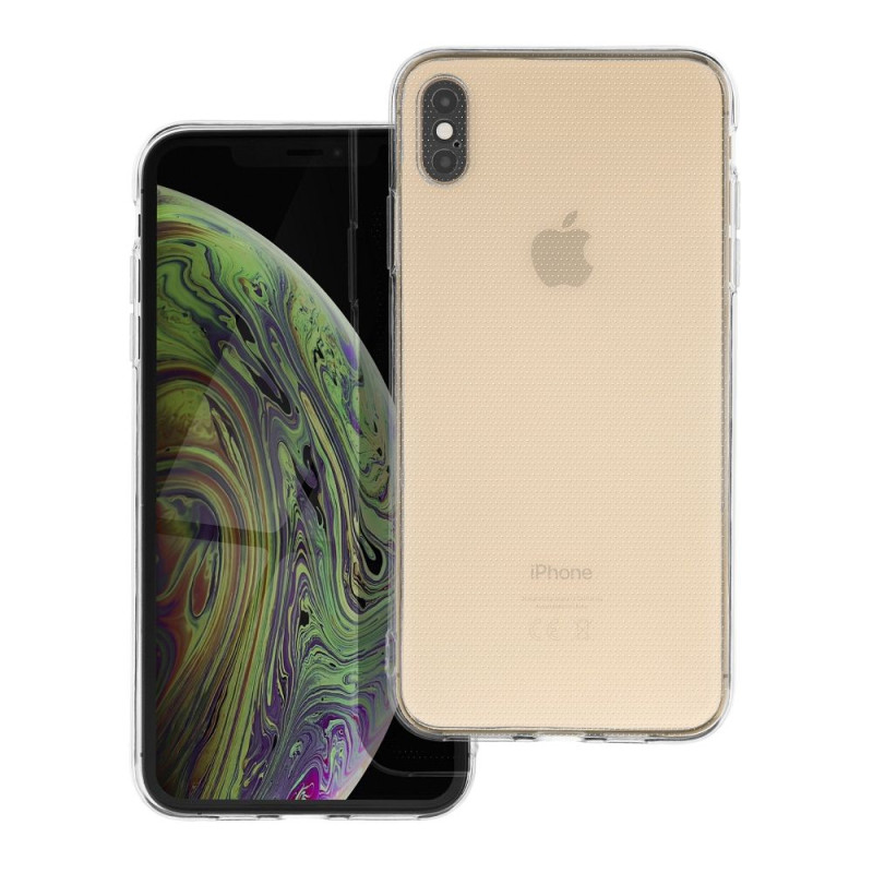 BACK-CASE 2mm transparent (mit Kameraschutz) für APPLE iPhone Xs Max
