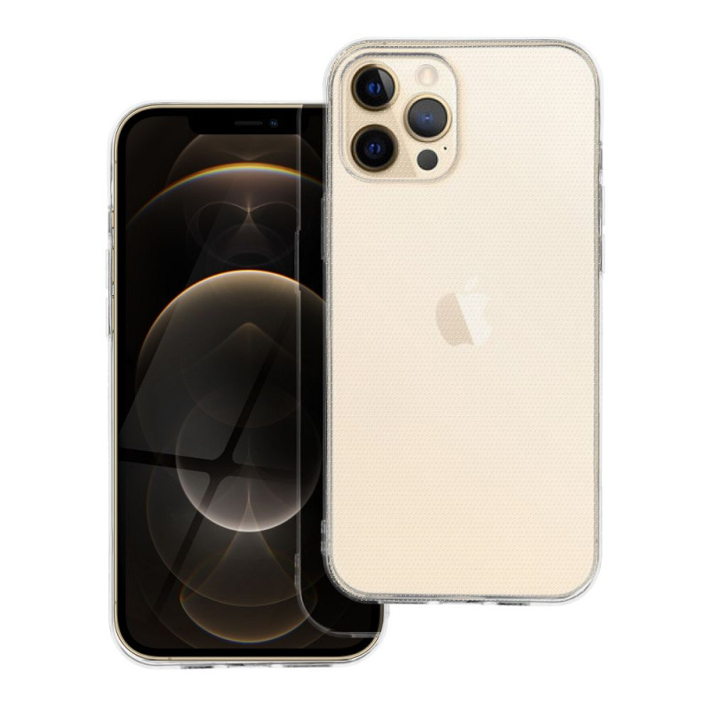 BACK-CASE 2mm transparent (mit Kameraschutz) für APPLE iPhone 12 Pro Max
