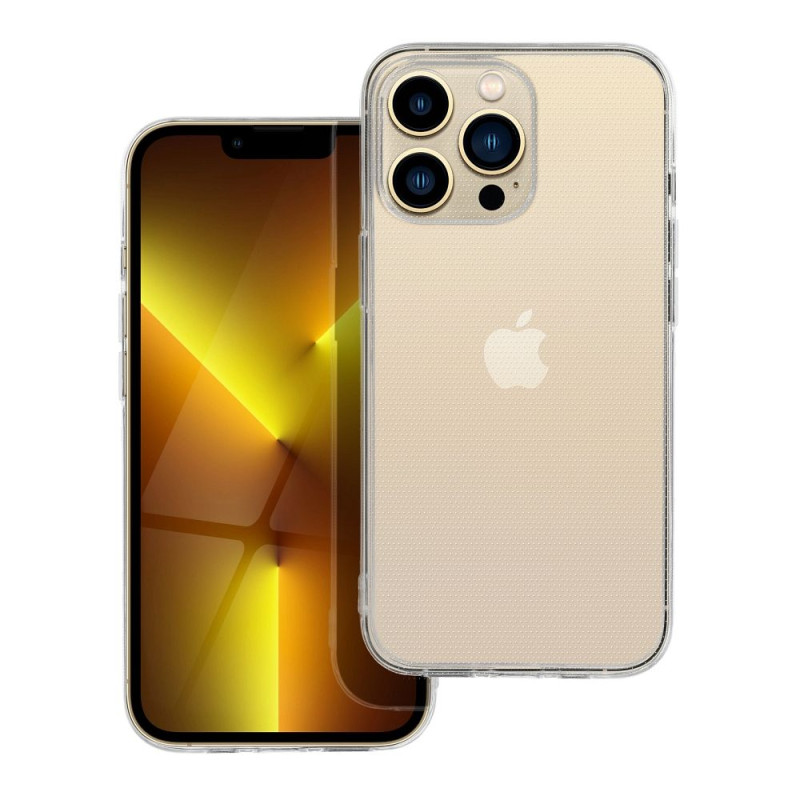 BACK-CASE 2mm transparent (mit Kameraschutz) für APPLE iPhone 13 Pro