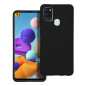 BACK-CASE Silikon schwarz für SAMSUNG Galaxy A21s