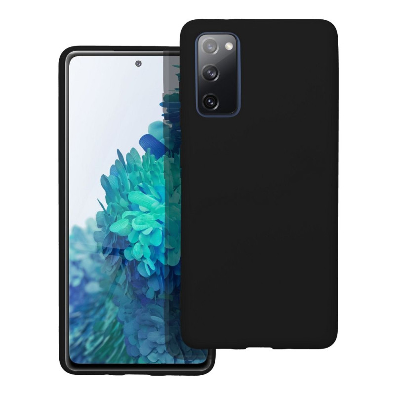 BACK-CASE Silikon schwarz für SAMSUNG Galaxy S20 FE