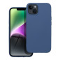 BACK-CASE Silikon navy für APPLE iPhone 14