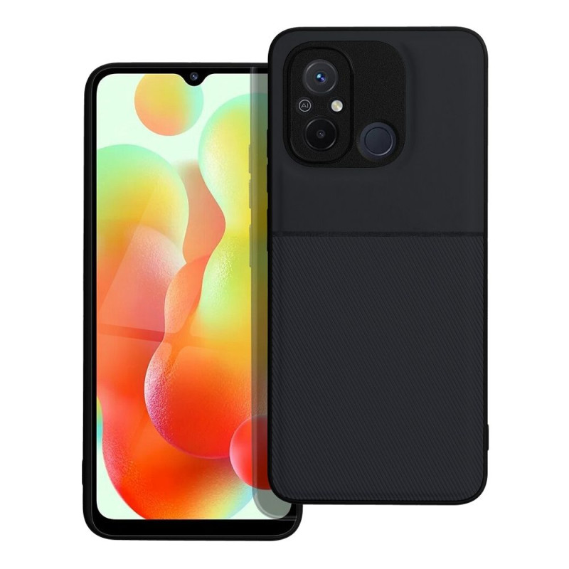 BACK-CASE NOBLE schwarz für XIAOMI Redmi 12C