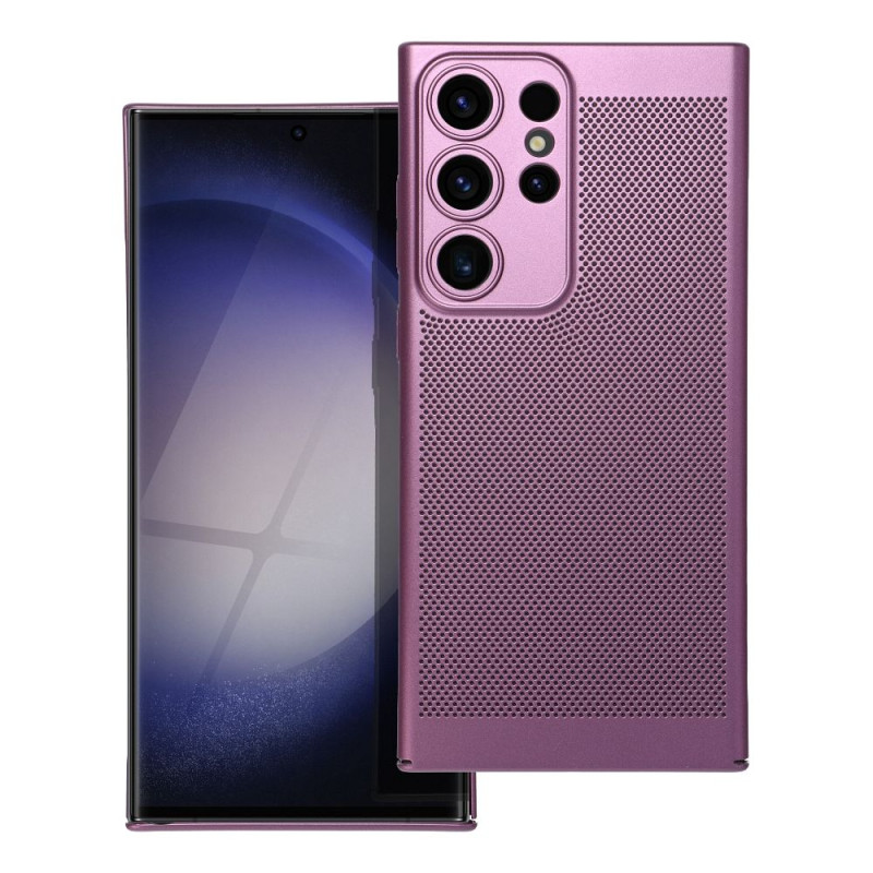 BACK-CASE BREEZ violett für SAMSUNG Galaxy S23 Ultra