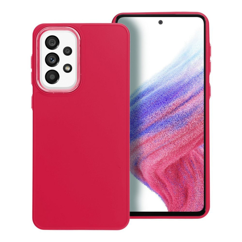 BACK-CASE FRAMED magenta für SAMSUNG Galaxy A33 5G