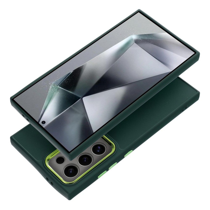 BACK-CASE FRAMED green für SAMSUNG Galaxy A14