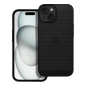 BACK-CASE BREEZ schwarz für APPLE iPhone 15
