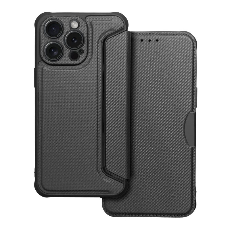 FLIPCASE RAZOR Carbon schwarz für APPLE iPhone 15 Pro Max