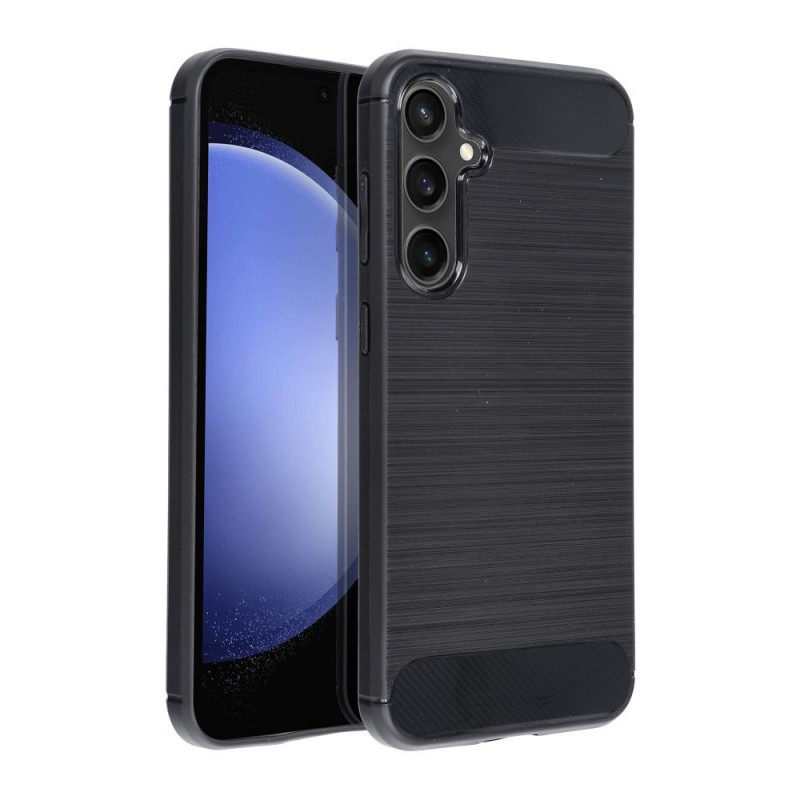 BACK-CASE Carbon schwarz für SAMSUNG Galaxy S23 FE