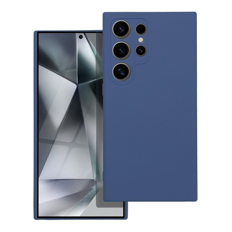 BACK-CASE Silikon navy für SAMSUNG Galaxy S24 Ultra