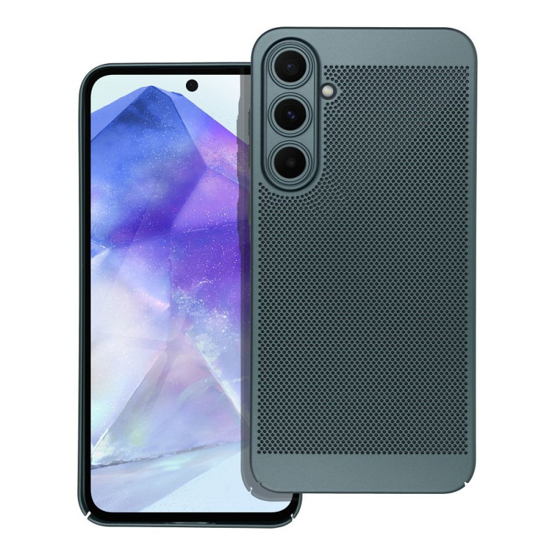 BACK-CASE BREEZ green für SAMSUNG Galaxy A55 5G