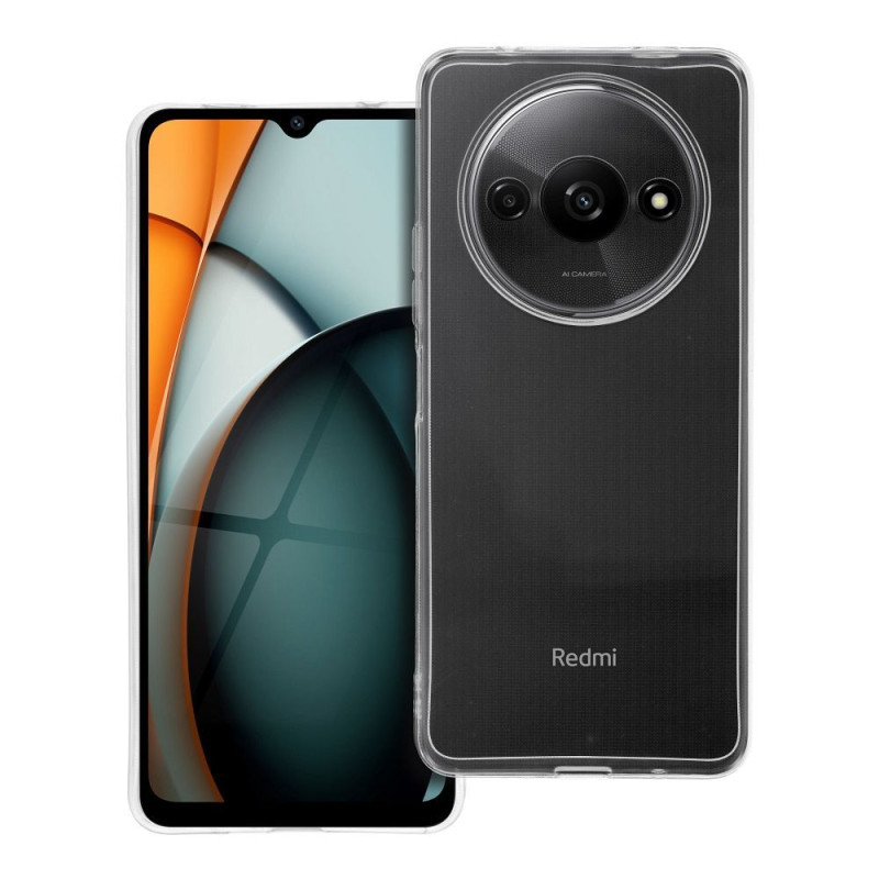 BACK-CASE 2mm transparent (mit Kameraschutz) für XIAOMI Redmi Note A3 4G