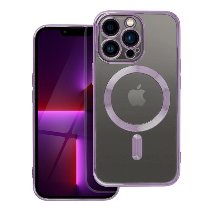 ELECTRO MAG COVER case compatible with MagSafe for IPHONE 13 Pro deep purple ELECTRO MAG COVER case compatible with MagSafe for IPHONE 13 Pro deep purple