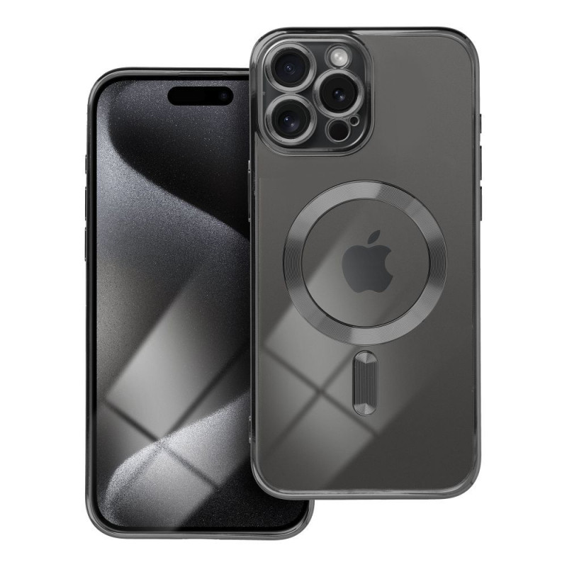ELECTRO MAG COVER case compatible with MagSafe for IPHONE 15 Pro Max black ELECTRO MAG COVER case compatible with MagSafe for IPHONE 15 Pro Max black