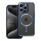 ELECTRO MAG COVER case compatible with MagSafe for IPHONE 15 Pro blue titanium ELECTRO MAG COVER case compatible with MagSafe for IPHONE 15 Pro blue titanium