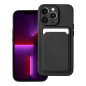 BACK-CASE CARD schwarz für APPLE iPhone 13 Pro