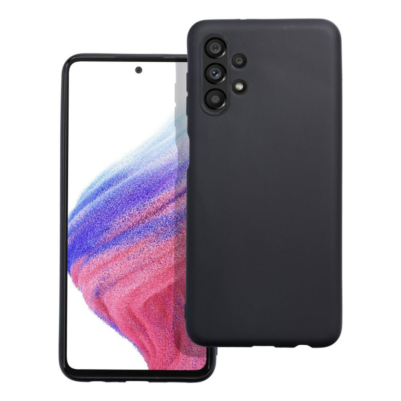 BACK-CASE MATT schwarz für SAMSUNG Galaxy A13 5G