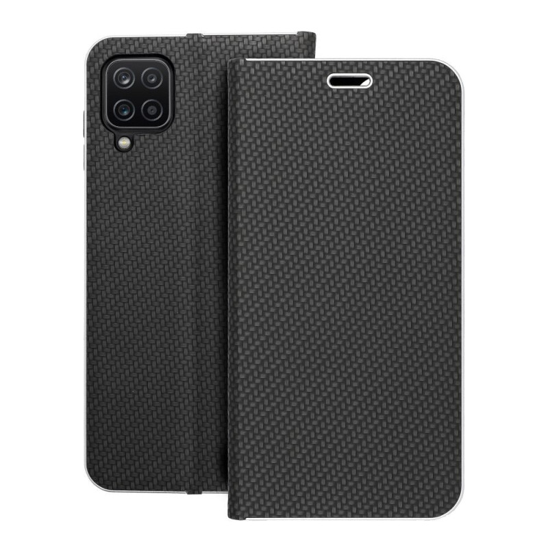 FLIPCASE LUNA Carbon schwarz für SAMSUNG Galaxy A12 / M12