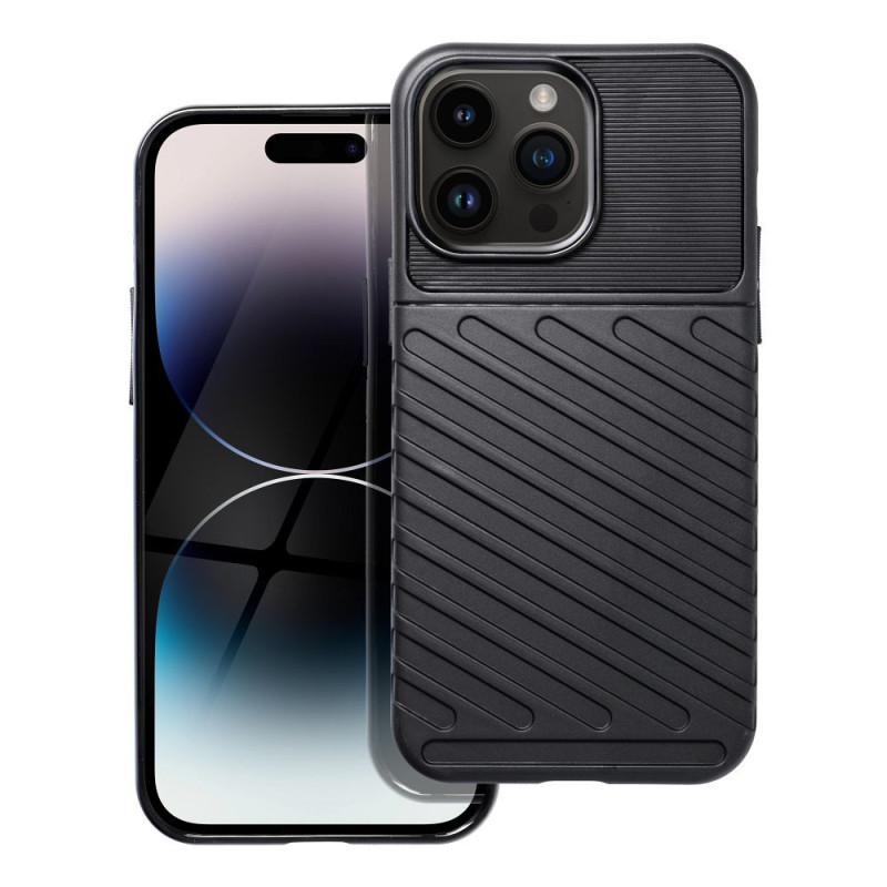 BACK-CASE Thunder Armor schwarz für APPLE iPhone 14 Pro Max