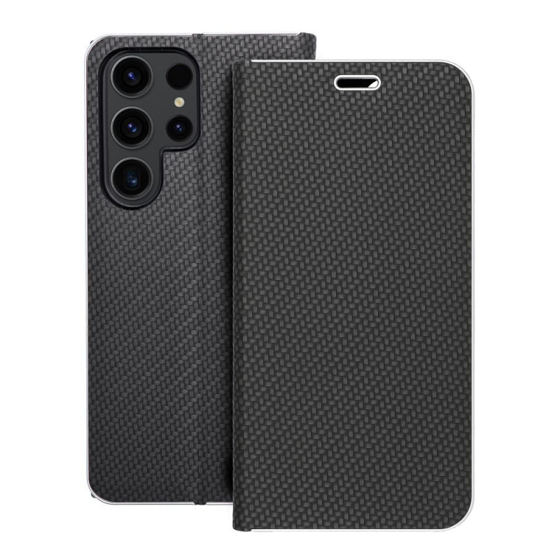 FLIPCASE LUNA Carbon schwarz für SAMSUNG Galaxy S23 Ultra
