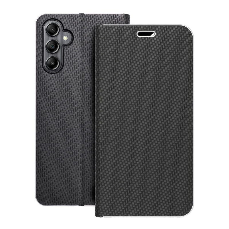 FLIPCASE LUNA Carbon schwarz für SAMSUNG Galaxy A14