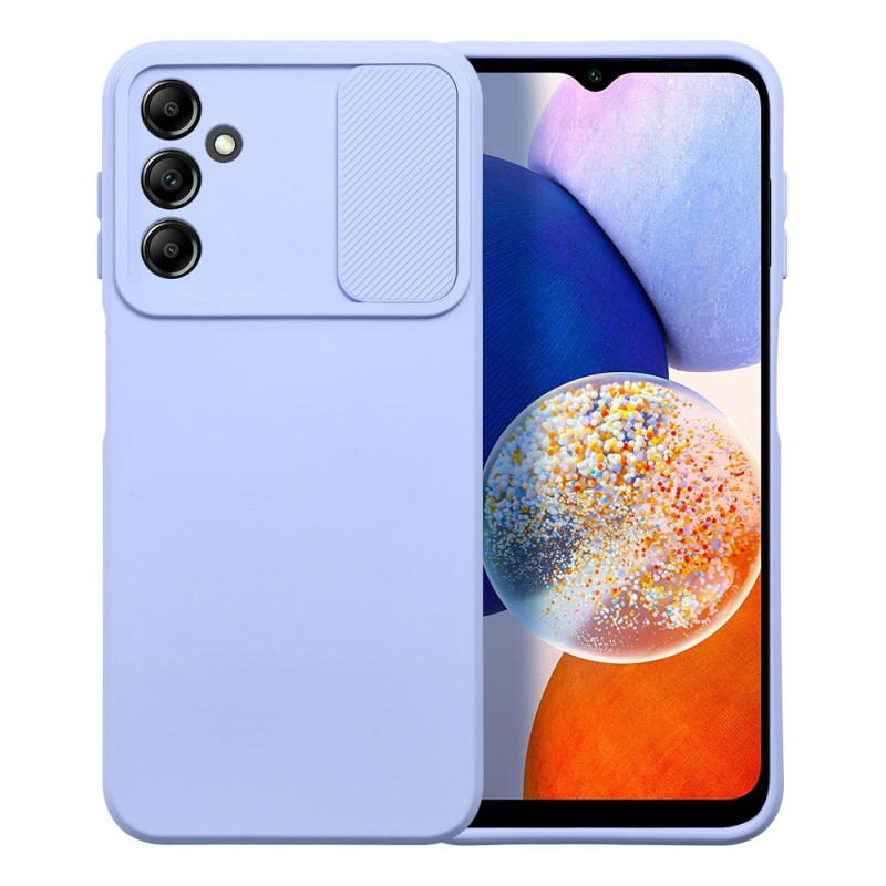 BACK-CASE SLIDE ONE lavender (mit Kamera-Abdeckung) für SAMSUNG Galaxy A14