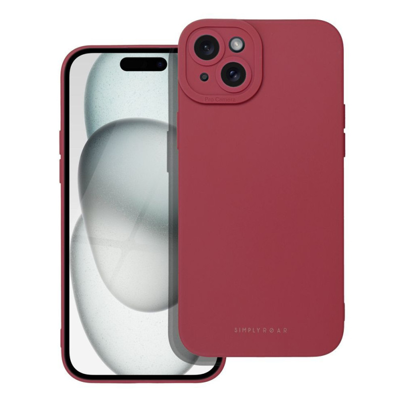 ROAR case LUNA for IPHONE 15 Plus Red ROAR case LUNA for IPHONE 15 Plus Red