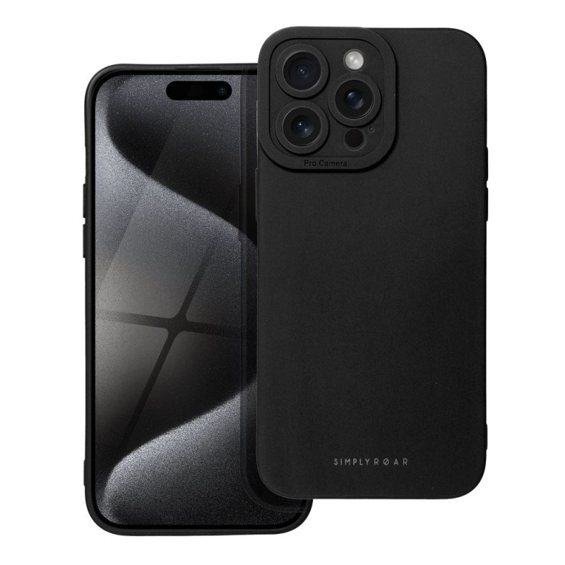 ROAR case LUNA for IPHONE 15 Pro Max Black ROAR case LUNA for IPHONE 15 Pro Max Black