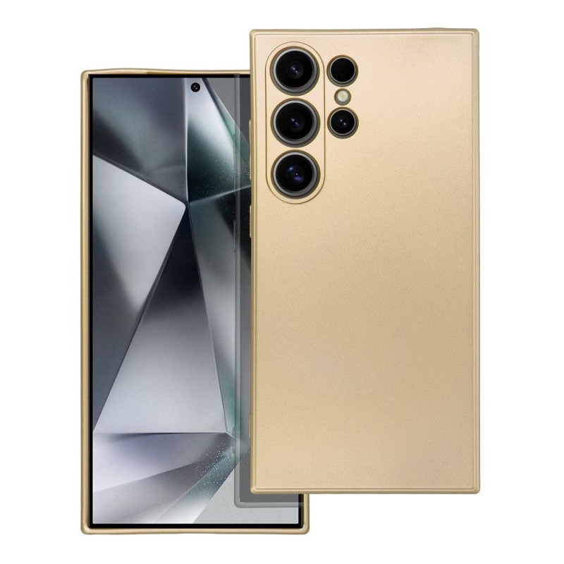 BACK-CASE METALLIC GOLD für SAMSUNG Galaxy S24 Ultra