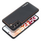 BACK-CASE LEATHER schwarz für SAMSUNG Galaxy S24+