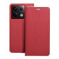 FLIPCASE LUNA Carbon rot für XIAOMI Redmi Note 13 Pro 5G