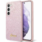 GUESS case for SAMSUNG S24 GUHCS24SHGGSHP (Glitter Script) pink