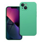 BACK-CASE Silikon PREMIUM mint für APPLE iPhone 13