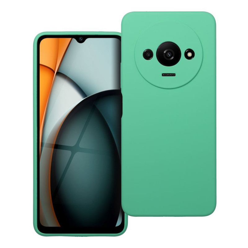 BACK-CASE Silikon PREMIUM mint für XIAOMI Redmi Note A3 4G