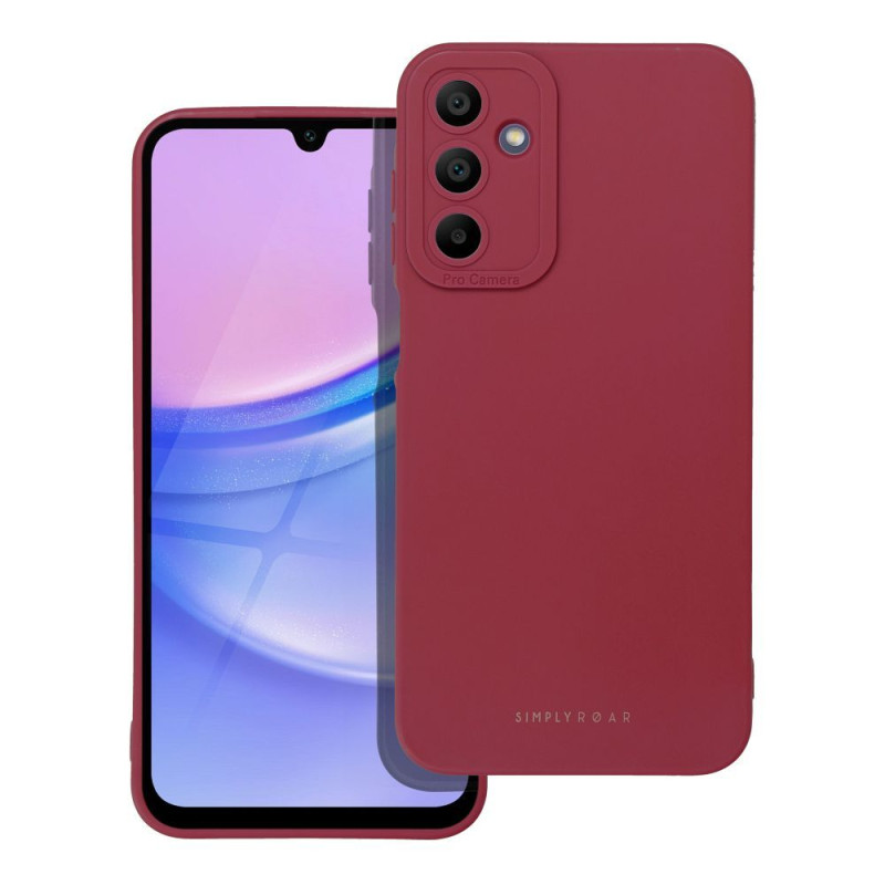 ROAR case LUNA for SAMSUNG A15 4G / A15 5G Red ROAR case LUNA for SAMSUNG A15 4G / A15 5G Red
