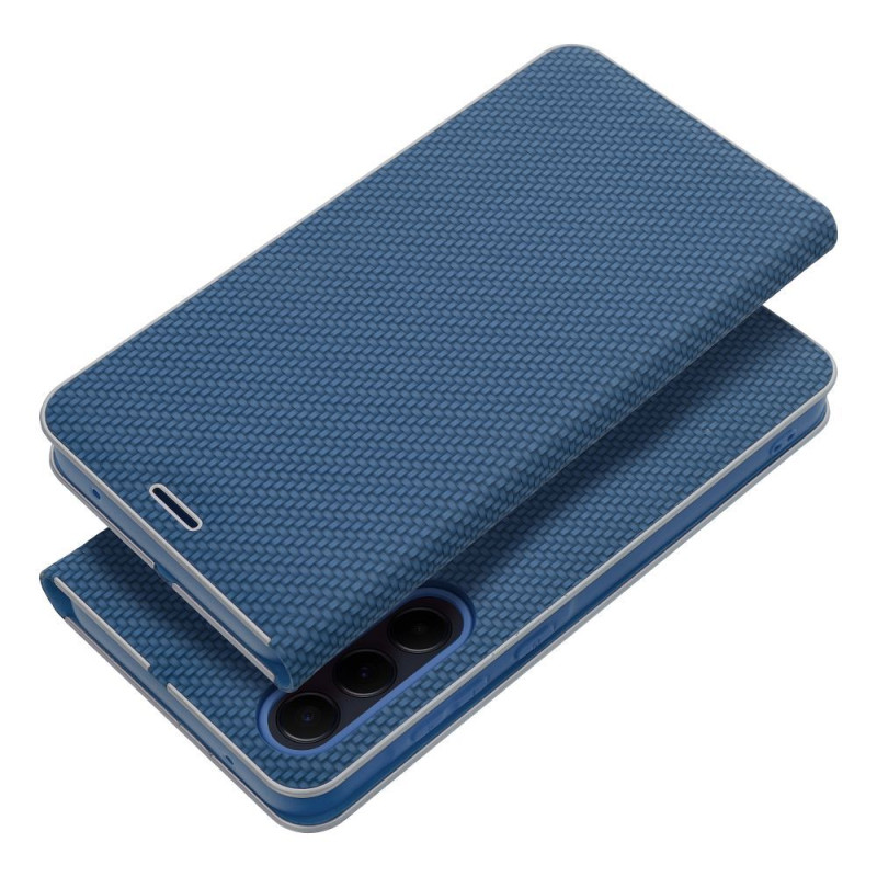 FLIPCASE LUNA Carbon blau für SAMSUNG Galaxy A05S