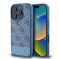 GUESS case for IPHONE 16 Pro Max GUHCP16XG4GLBL (4G PU Bottom Stripe) blue GUESS case for IPHONE 16 Pro Max GUHCP16XG4GLBL (4G PU Bottom Stripe) blue