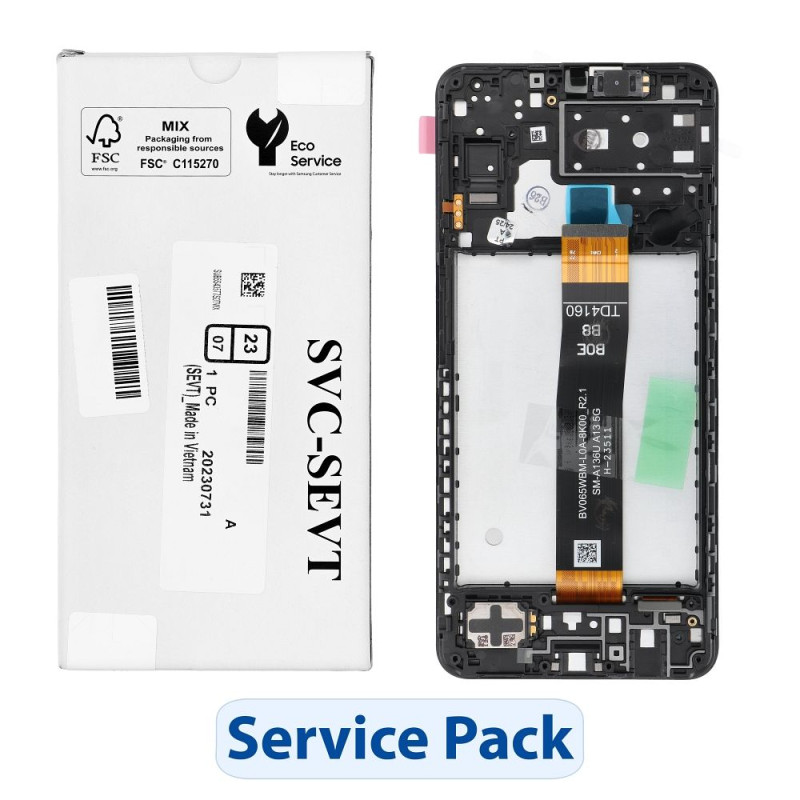 ServicePack LCD Display SAMSUNG A13 5G A136B GH82-29077A ServicePack LCD Display SAMSUNG A13 5G A136B GH82-29077A