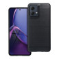 BACK-CASE Carbon schwarz für MOTOROLA G55