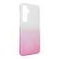 BACK-CASE SHINING GLITTER silver/pink für SAMSUNG Galaxy S24 FE