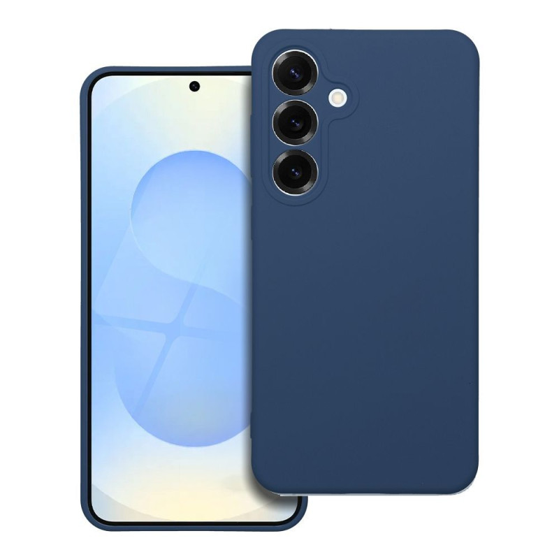 BACK-CASE Silikon navy für SAMSUNG Galaxy S25