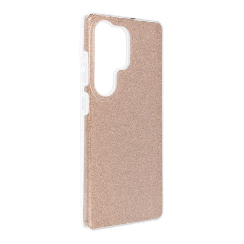 BACK-CASE SHINING GLITTER gold für SAMSUNG Galaxy S25 Ultra