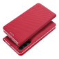 FLIPCASE LUNA Carbon rot für SAMSUNG Galaxy S25 Ultra