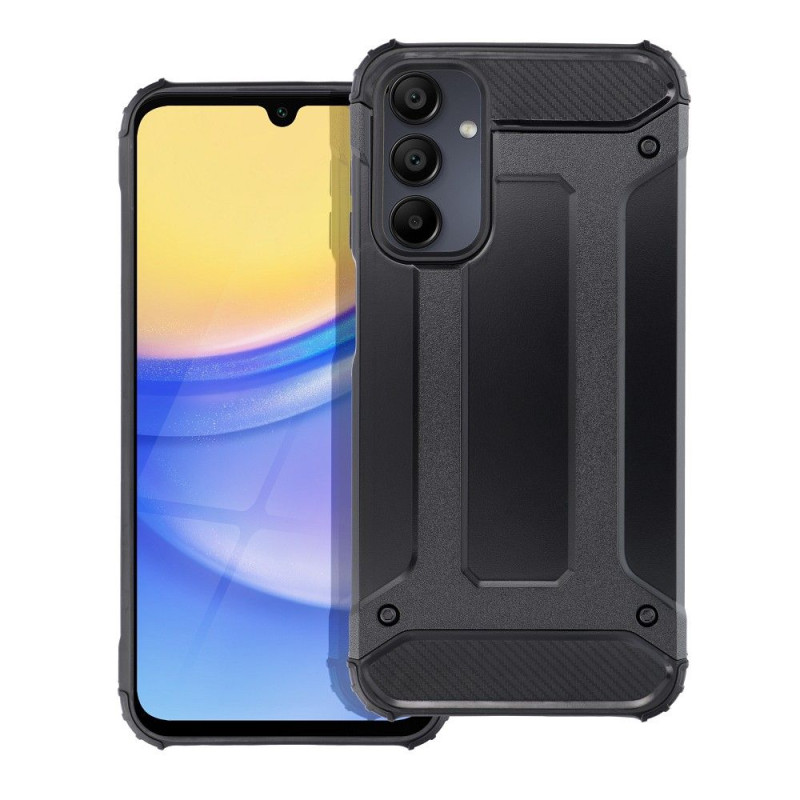 BACK-CASE Armor schwarz für SAMSUNG Galaxy A15