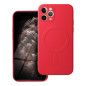SILICONE MAG COVER case compatible with MagSafe for IPHONE 11 Pro red SILICONE MAG COVER case compatible with MagSafe for IPHONE 11 Pro red