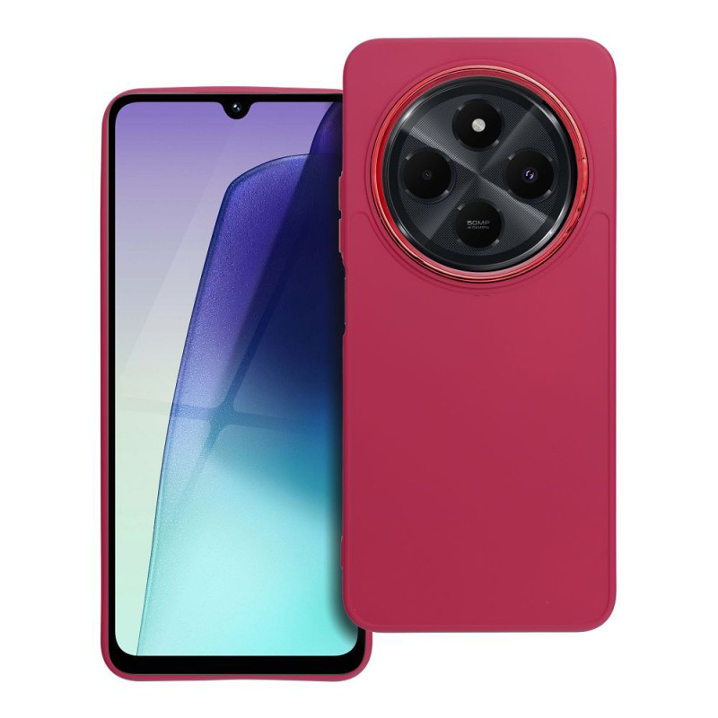BACK-CASE FRAMED magenta für XIAOMI Redmi 14C
